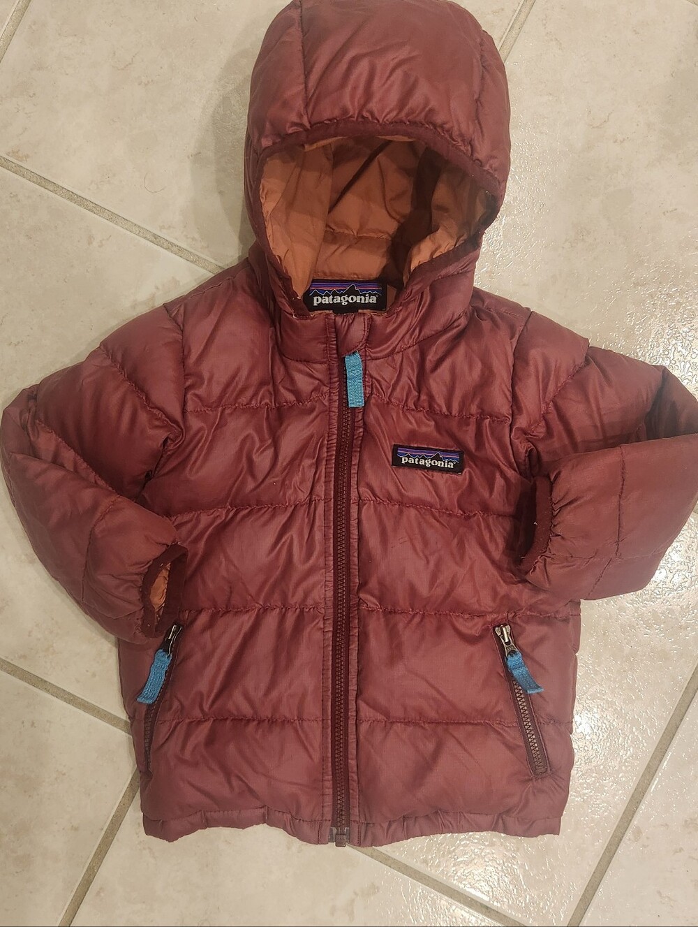 Patagonia Puffer Coat Size 6-12 Months